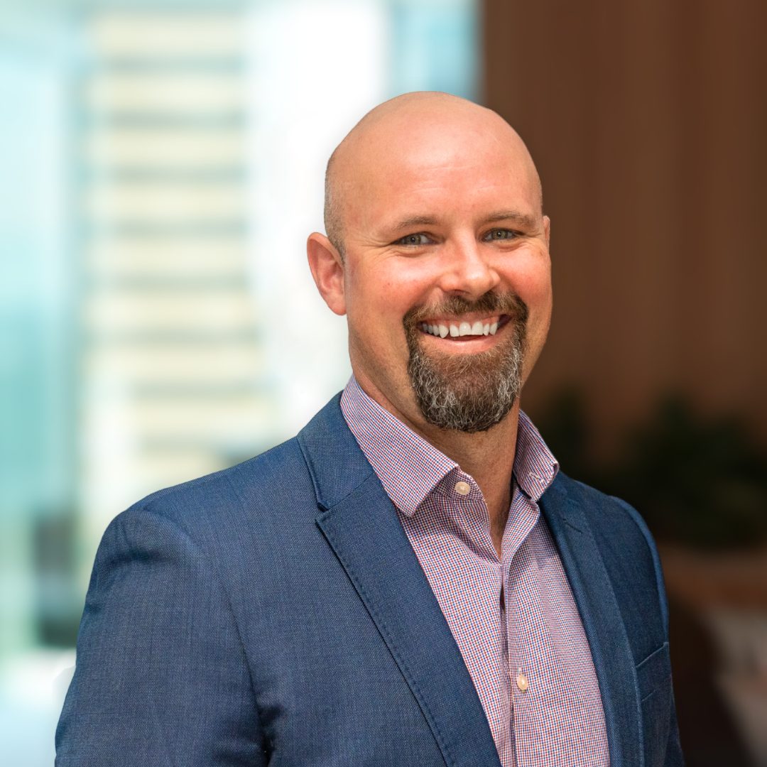 A photograph of CleanCo's General Manager Customer and Energy Markets, Rimu Nelson, smiling at the camera